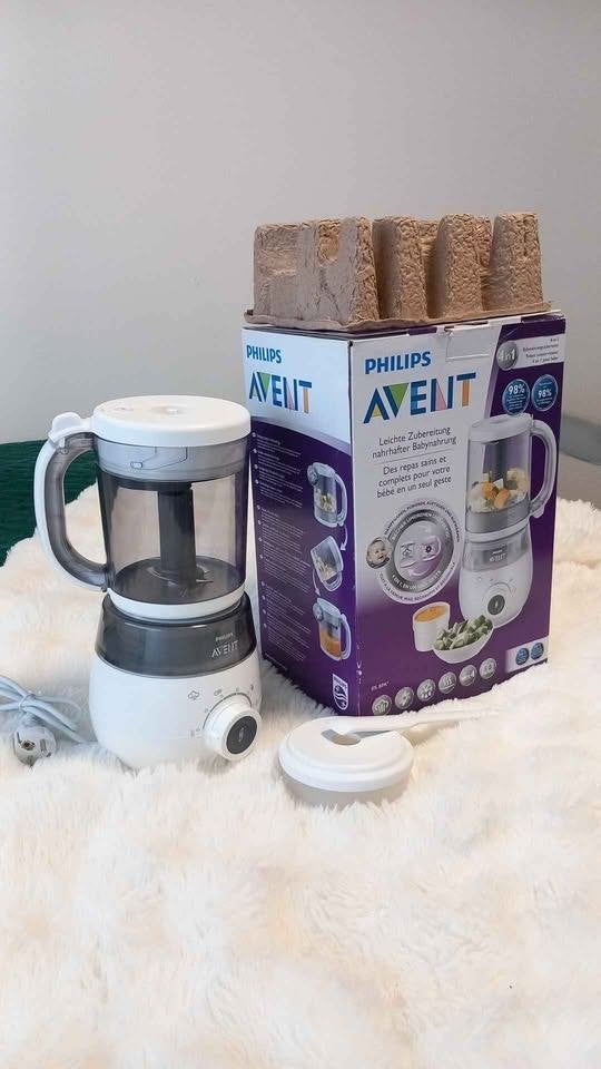 Philips Avent 4 in 1 Baby Food Maker, Ophalen, Philips Avent, Zo goed als nieuw, Ontdooifunctie