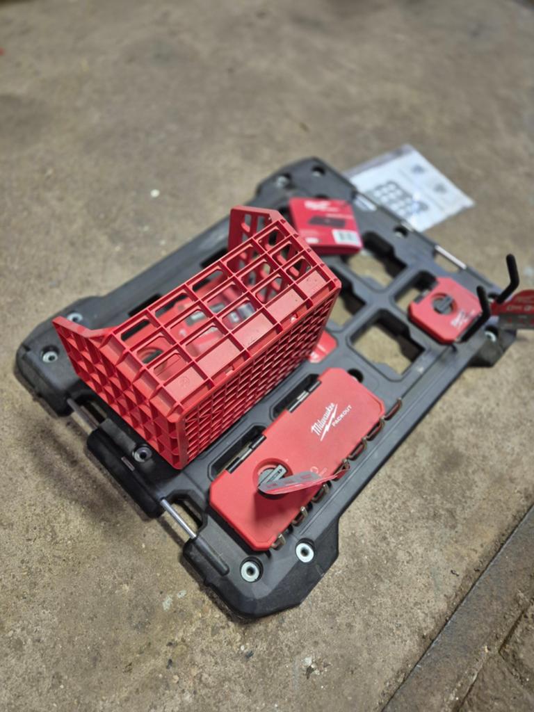 Milwaukee Packout Montageplaat met Accessoires, Ophalen of Verzenden