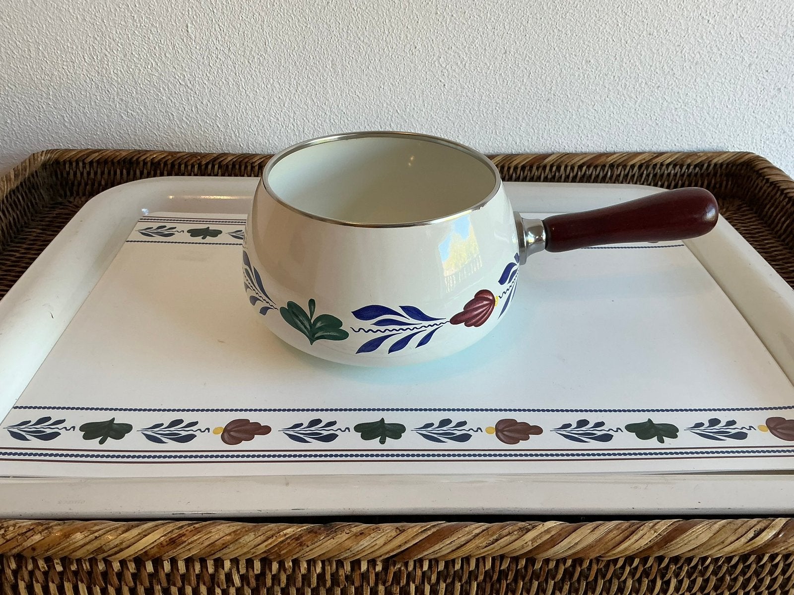Boerenbont Boch België (Fondue pan), Ophalen of Verzenden, Zo goed als nieuw, Aardewerk