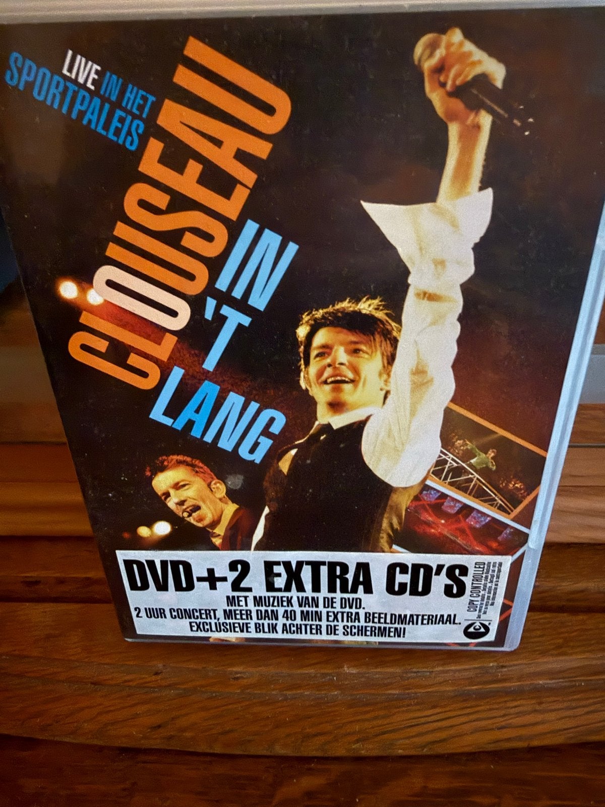 Clouseau In 't Lang Live in het Sportpaleis DVD + 2 CD's, Alle leeftijden, Nederlands, Zo goed als nieuw, Concert
