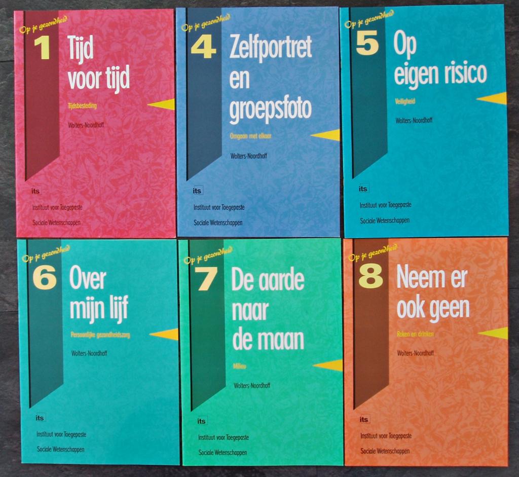 Franka - 6 Delen Op je Gezondheid 1, 4 t/m 8 - Henk Kuijpers, Verzamelen, Verzenden, Overige figuren, Zo goed als nieuw, Overige typen