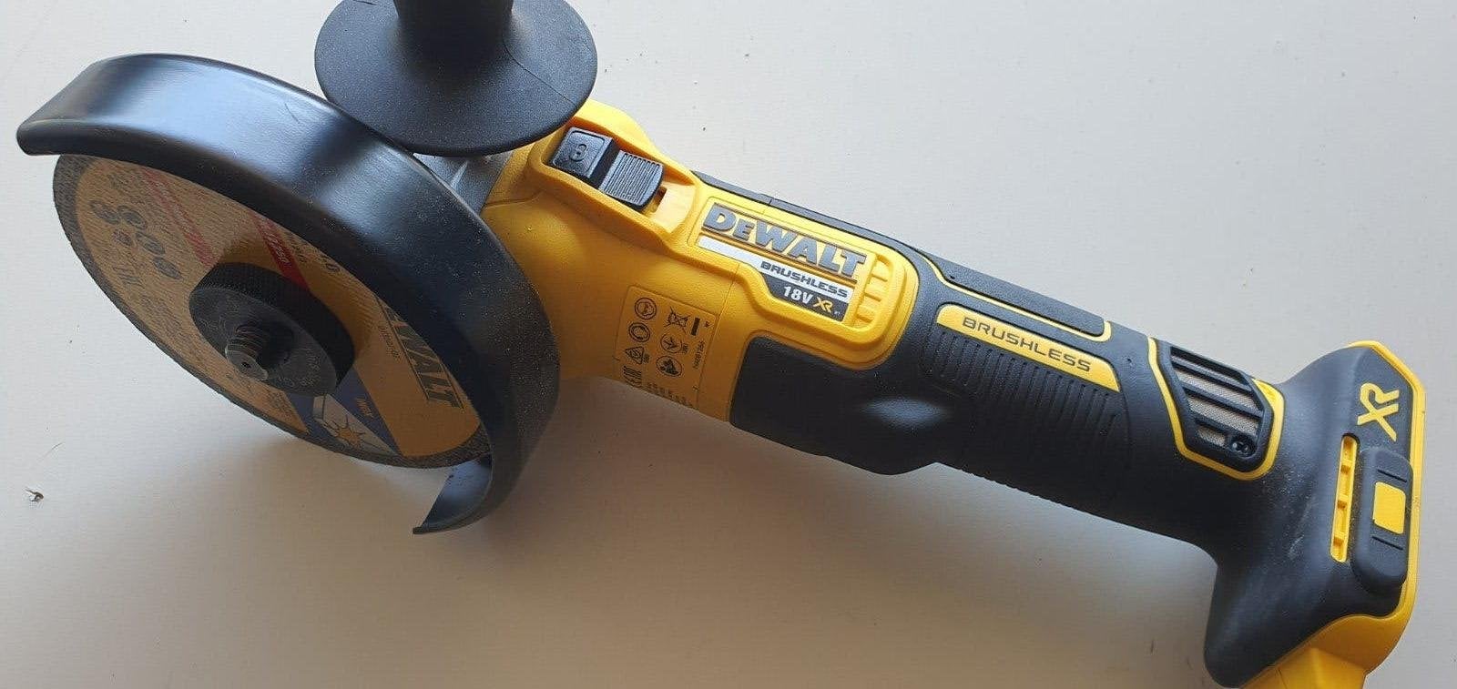 DeWALT DCG405 Accu haakse slijper 125mm 18V XR Basic Body, Doe-het-zelf en Verbouw, Gereedschap | Slijpmachines, Ophalen of Verzenden