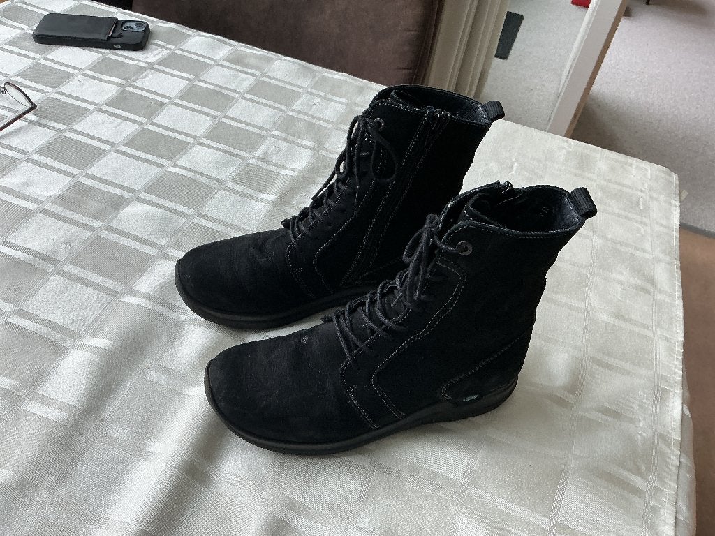 Wolky schoenen, Wolky, Zwart, Lage of Enkellaarzen, Ophalen of Verzenden