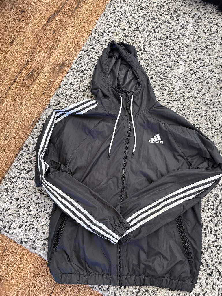 Adidas jas, Kleding | Heren, Ophalen, Zo goed als nieuw, Grijs, Adidas