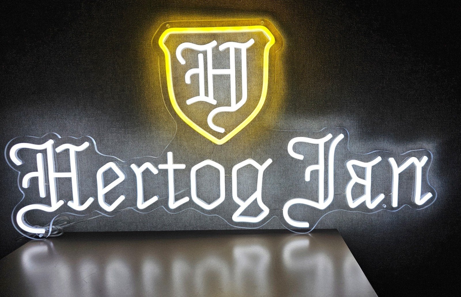supermooie HERTOG JAN led/neonverlichting, Ophalen of Verzenden, Nieuw, Reclamebord, Plaat of Schild, Hertog Jan