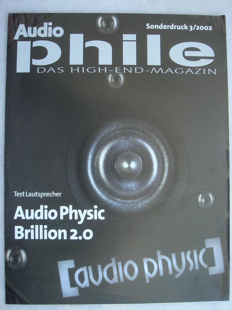 AudioPhysic Brillion 2.0 Luidsprekertest, Ophalen of Verzenden, Gelezen, Overige onderwerpen