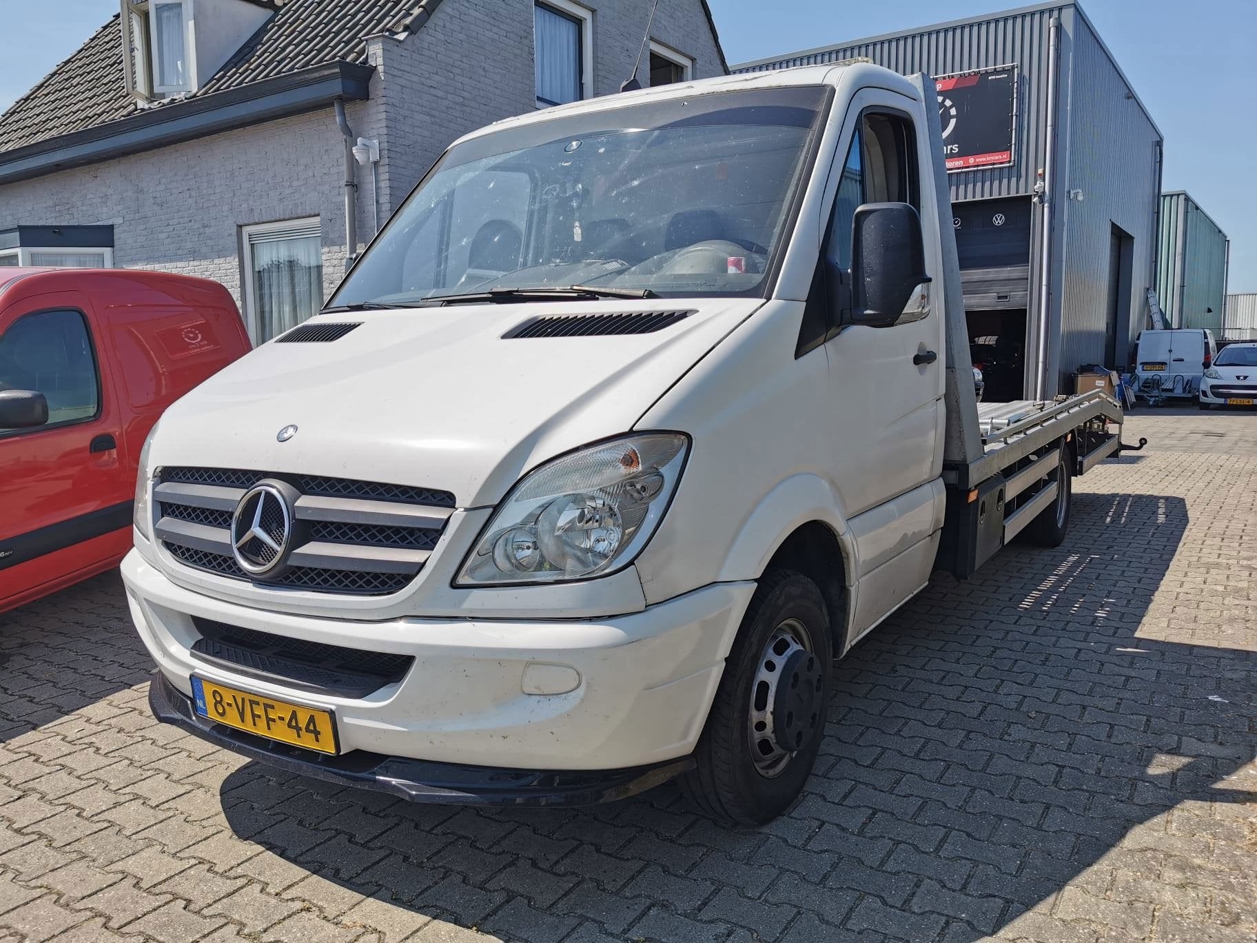 Mercedes-Benz Sprinter 515 2.2 CDI 432 HD - Automaat - Airco, Gebruikt, Zwart, 4 cilinders, 150 pk