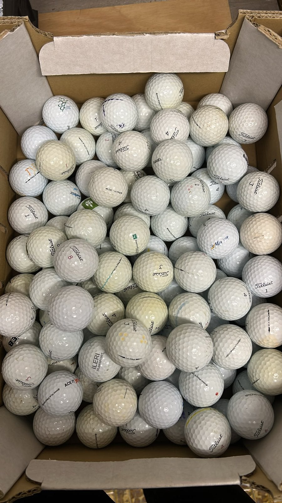 Titleist prov1 (100 stuks), Ophalen of Verzenden, Zo goed als nieuw, Bal(len)
