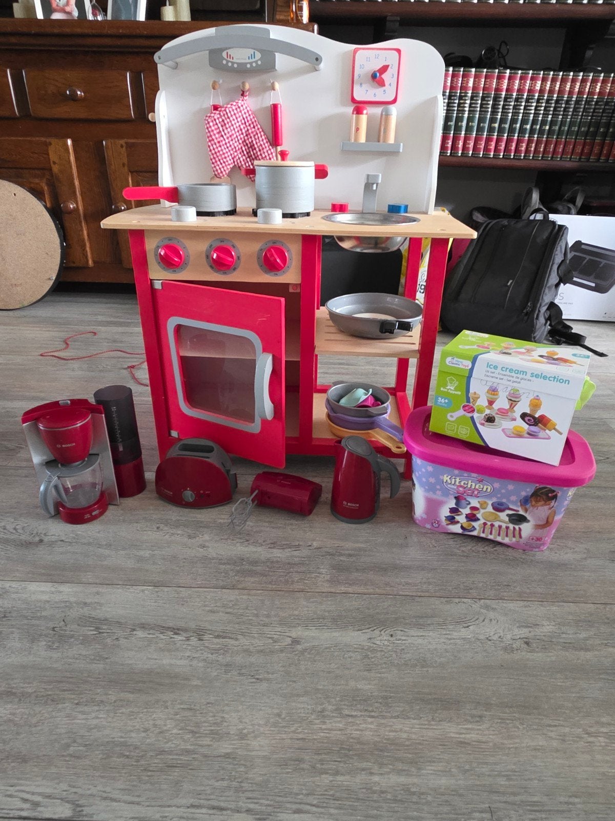 speel keuken hout, Ophalen of Verzenden, Gebruikt, Hout, Speelkeuken-accessoire
