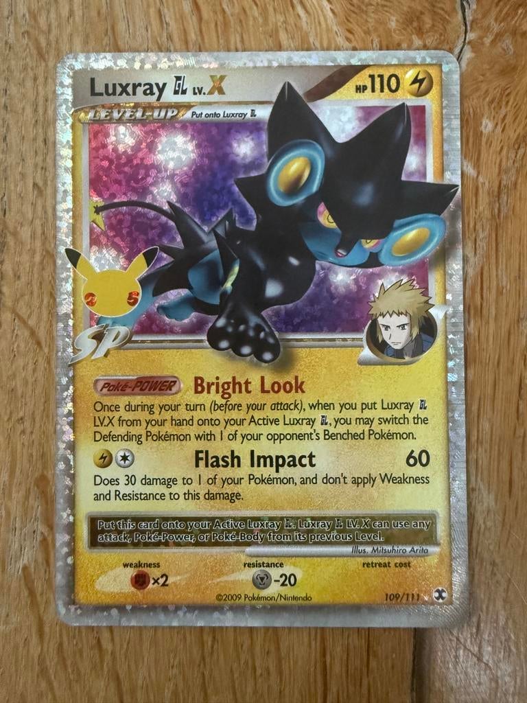 Luxray LV.X RR 109/111, Ophalen of Verzenden, Nieuw, Losse kaart