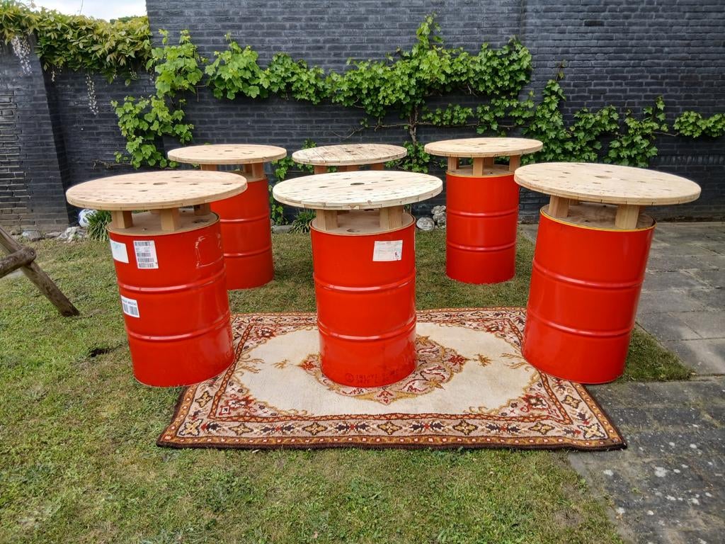 Set hangtafels voor mancave,per stuk of samen., Ophalen of Verzenden, Rechthoekig, Hout