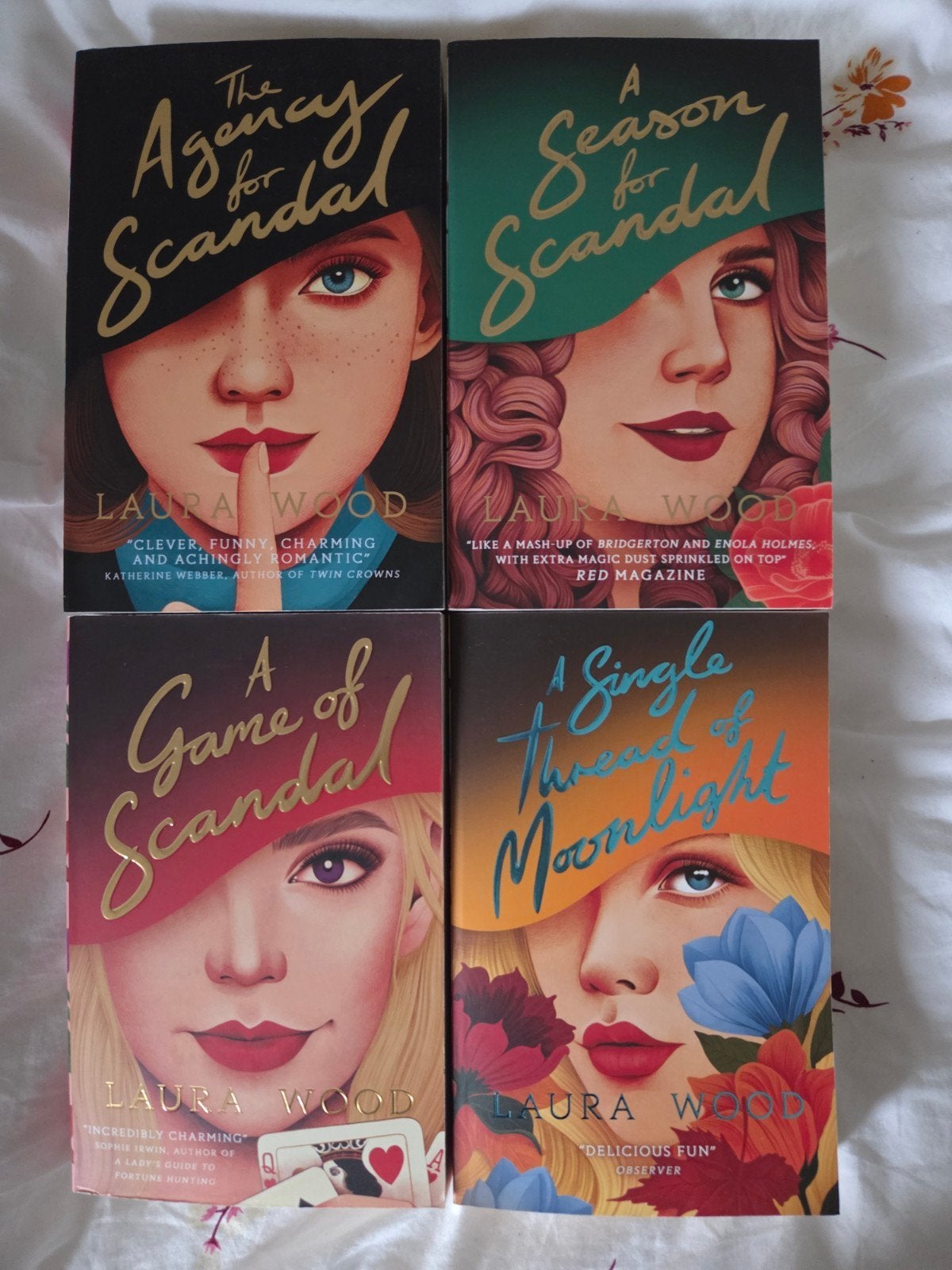 The Agency for Scandal serie - Laura Wood, Ophalen of Verzenden, Zo goed als nieuw, Laura Wood, Fictie