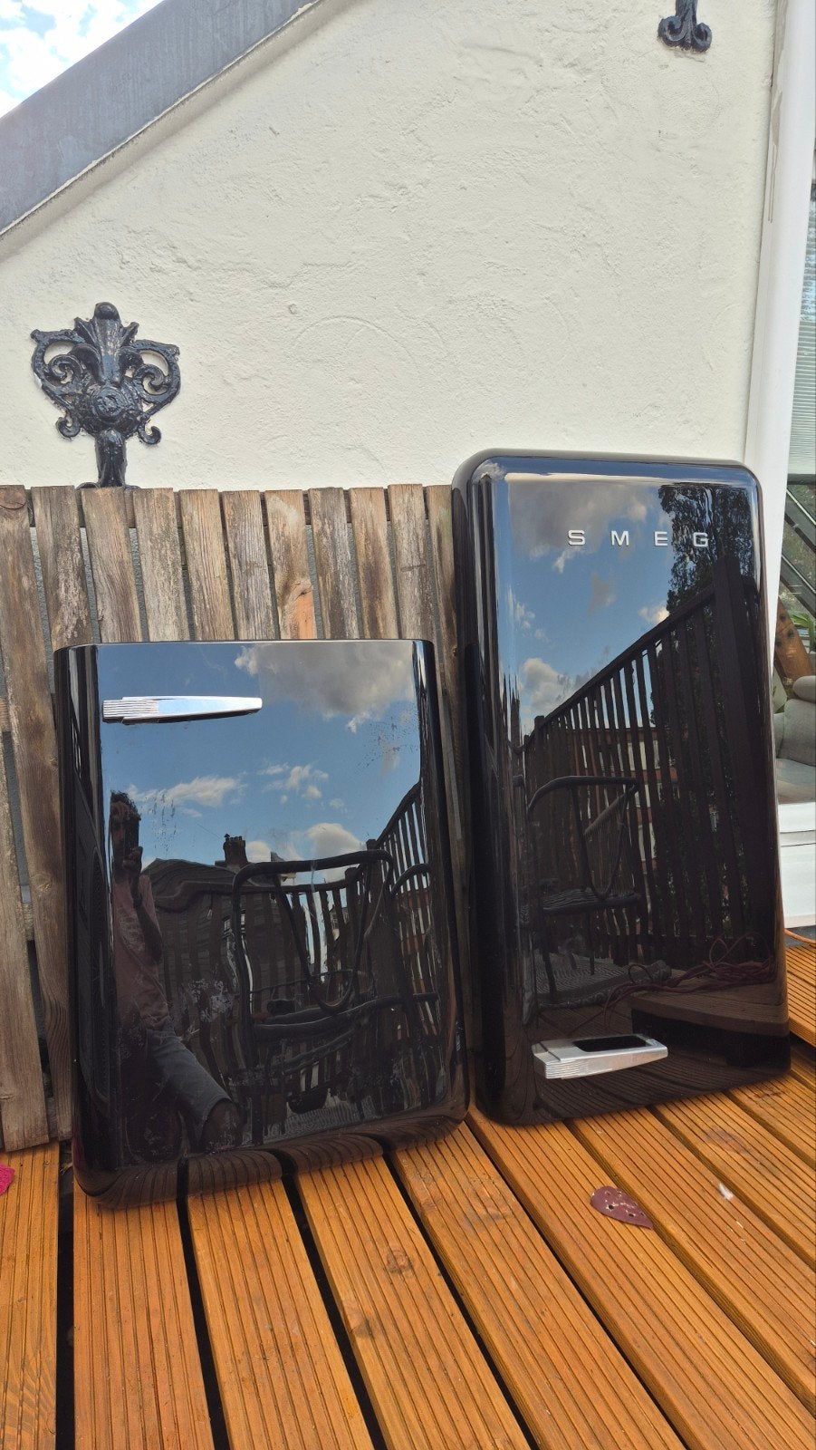 Deur SMEG koelkast FAB32, Ophalen, Zo goed als nieuw