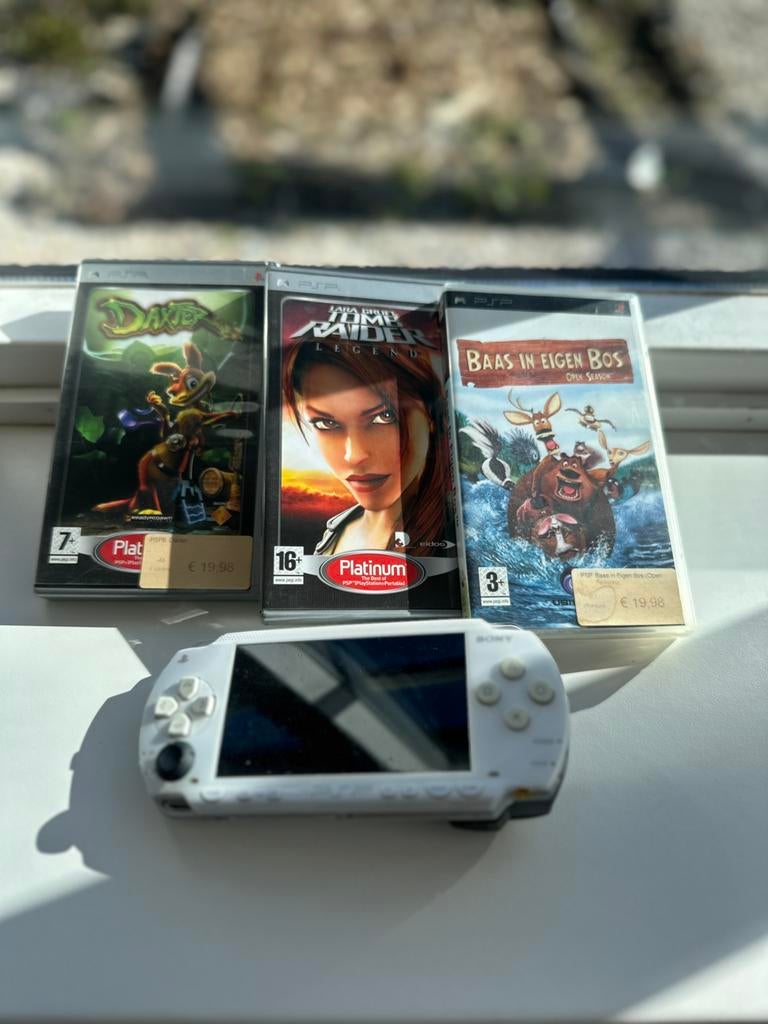 Complete psp set met mods, Ophalen of Verzenden, Zo goed als nieuw, Met UMD-films, PSP 3000
