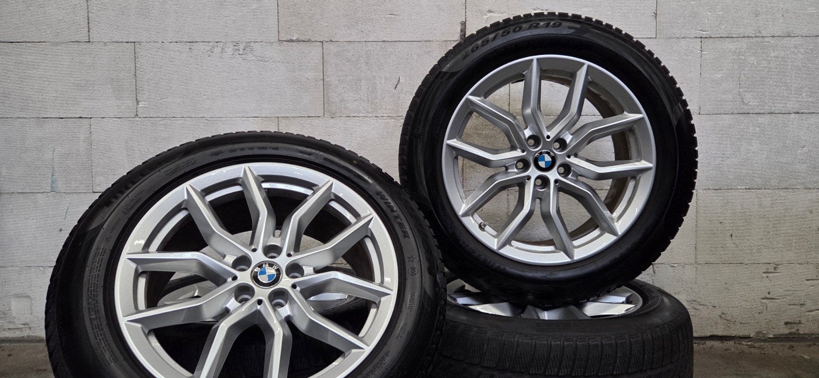 19" BMW X5 X6 G05 G06 orig velgen runflat winterbanden TPMS, Auto-onderdelen, Banden en Velgen, 19 inch, Gebruikt, 265 mm, Banden en Velgen