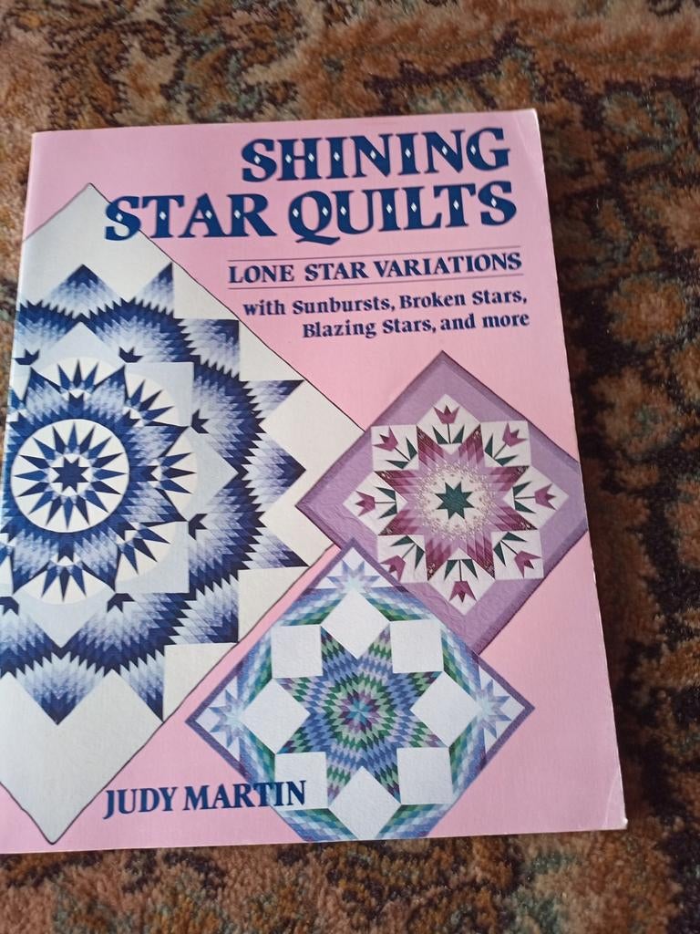 Shining star quilts Judy Martin., Boeken, Gelezen, Ophalen of Verzenden, Borduren en Naaien, Judy Martin
