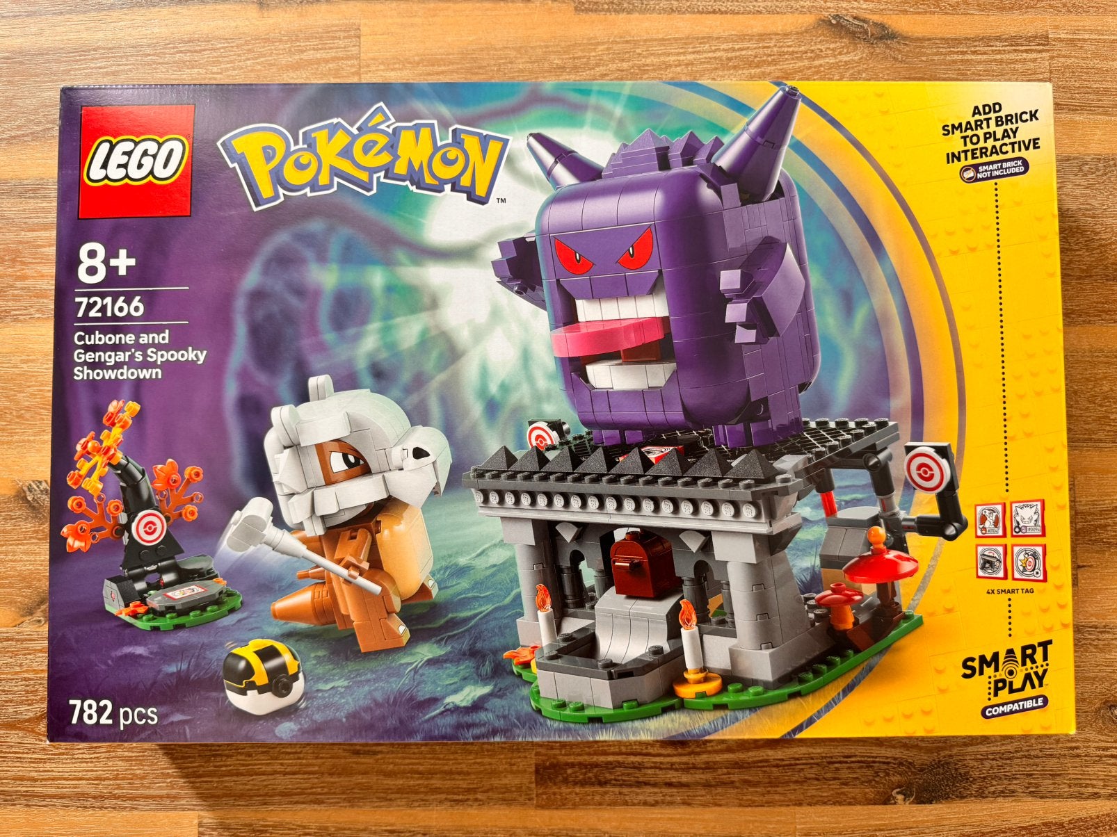 Lego Pokémon 72166 SMART Play Cubone & Gengar Spooky Show, Overige thema's, Lego, Nieuw, Ophalen of Verzenden