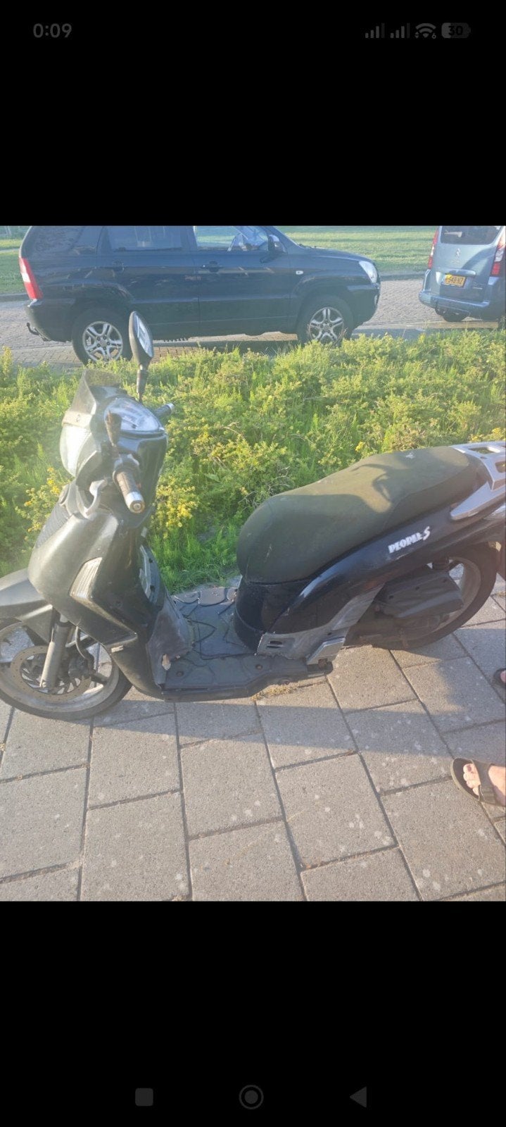 scooter KYMCO merk, Fietsen en Brommers, Scooters | Kymco, Ophalen of Verzenden, Gebruikt, Benzine, Agility