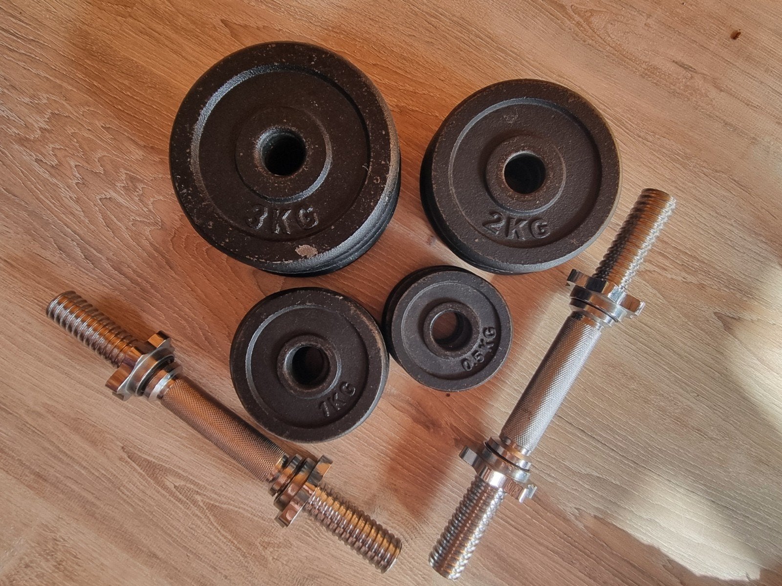 Fitnessbank, dumbells en weerstandsbanden te koop!, Ophalen, Kettlebell
