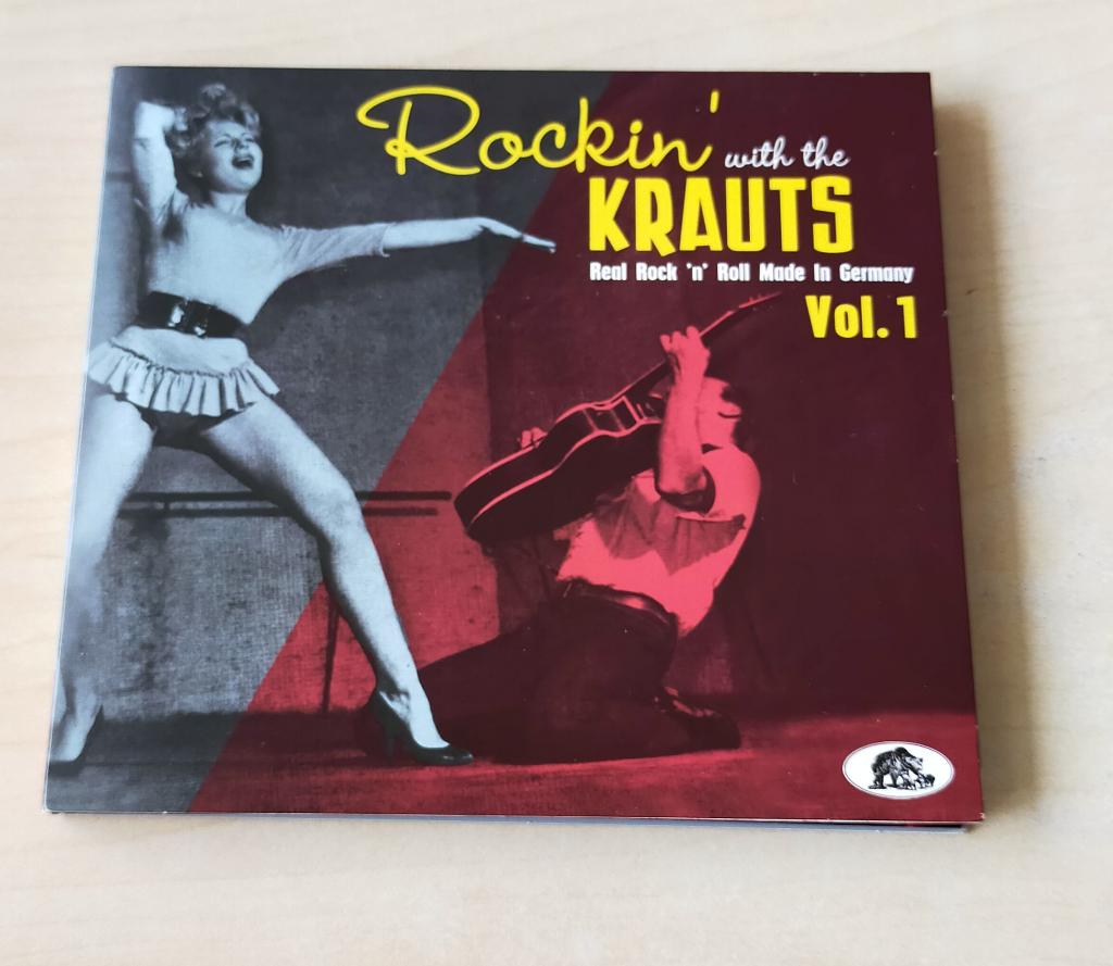 Rockin' with the Krauts Vol 1 CD Real Rock 'n' Roll Germany, Ophalen of Verzenden, Zo goed als nieuw, Poprock
