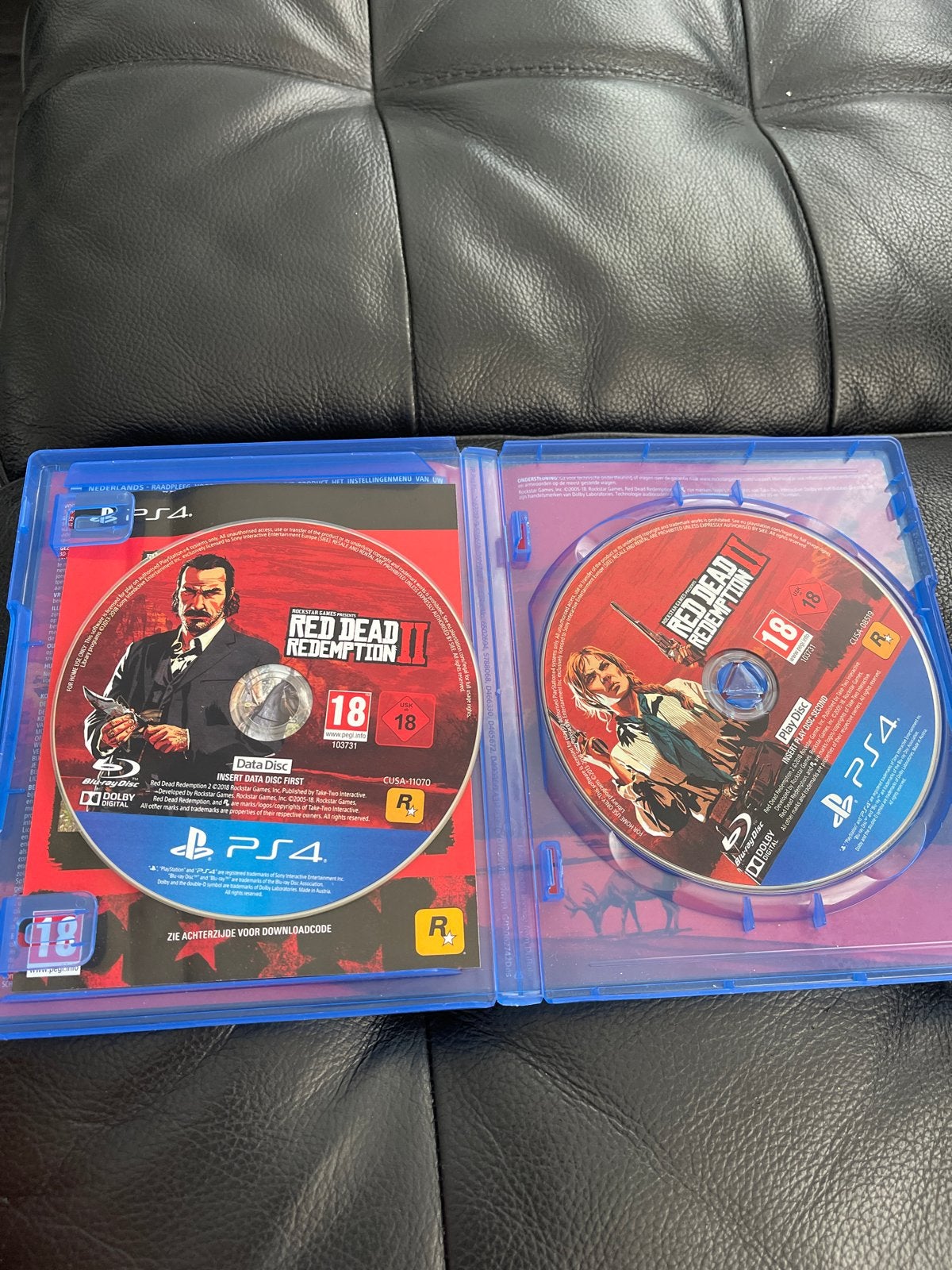 Red Dead Redemption 2 PS4 - Zo goed als nieuw met code, Spelcomputers en Games, Avontuur en Actie, Online, Vanaf 18 jaar, 1 speler