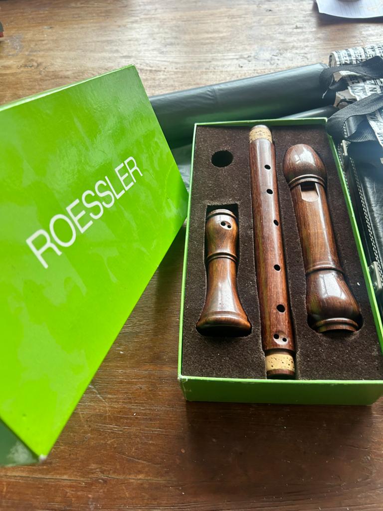 Roessler blokfluit - Zo goed als nieuw, Muziek en Instrumenten, Blaasinstrumenten | Blokfluiten, Ophalen of Verzenden, Zo goed als nieuw