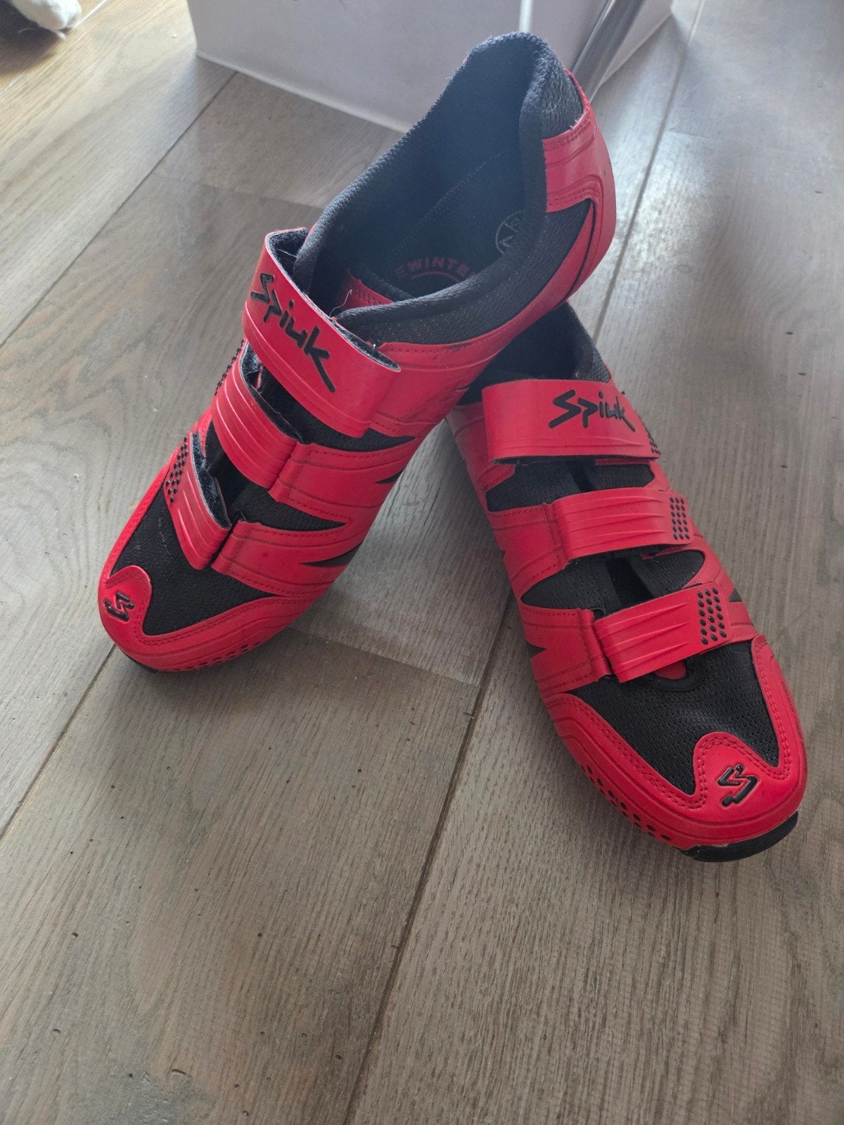 Spiuk racefiets schoenen rood maat 47, Gebruikt, Heren, Schoenen, Overige maten