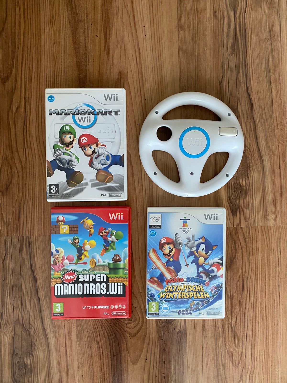 Mario spellen voor de Wii, Computers en Software, Overige Computers en Software, Ophalen of Verzenden, Zo goed als nieuw