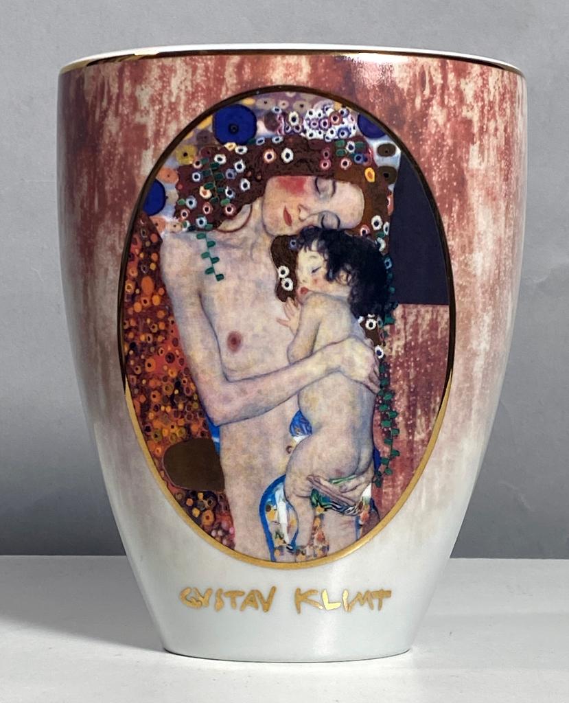 Gustav Klimt vaas Goebel, Moeder en kind, Ophalen