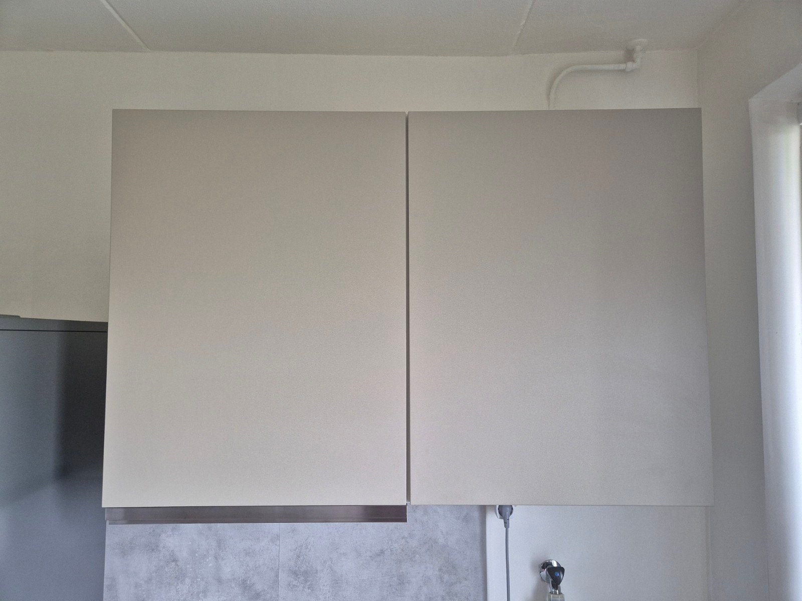 Ikea METOD beige wandkasten incl. UTDRAG Inbouwafzuigkap, Huis en Inrichting, Keuken | Keukenelementen, Ophalen, Beige, Zo goed als nieuw
