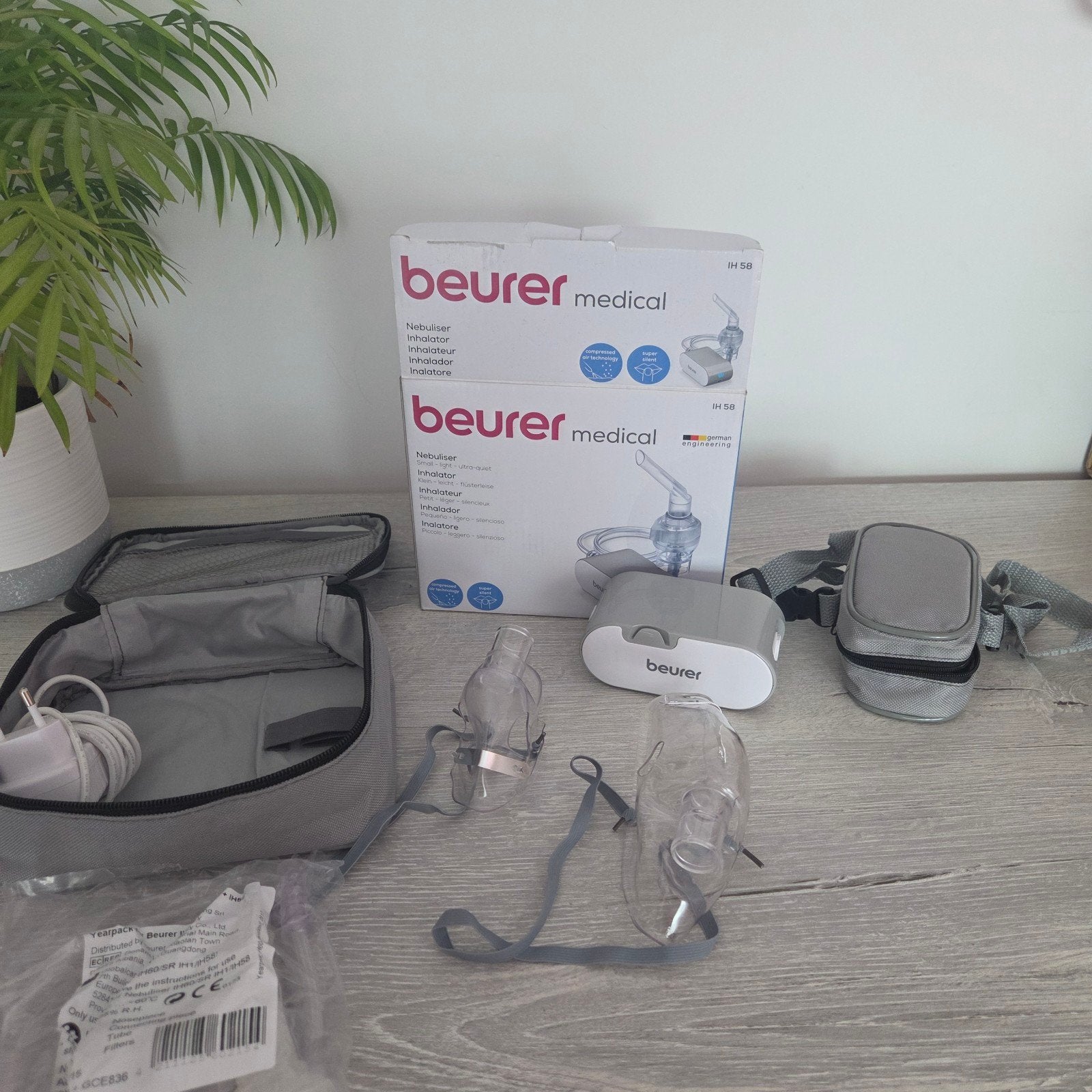 Zo goed als nieuwe Beurer IH 58 Inhalator / Vernevelaar, Ophalen of Verzenden, Zo goed als nieuw, Overige typen