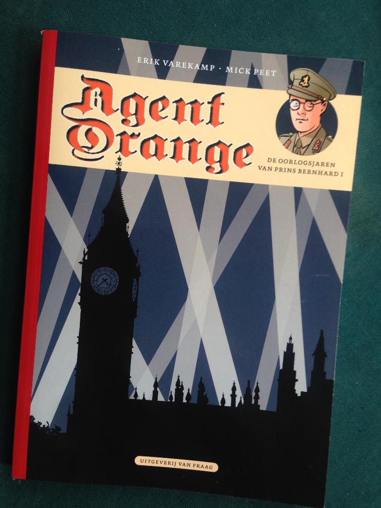 Strip Agent Orange / De oorlogsjaren van prins Bernhard 1, Eén stripboek, Ophalen of Verzenden, Zo goed als nieuw