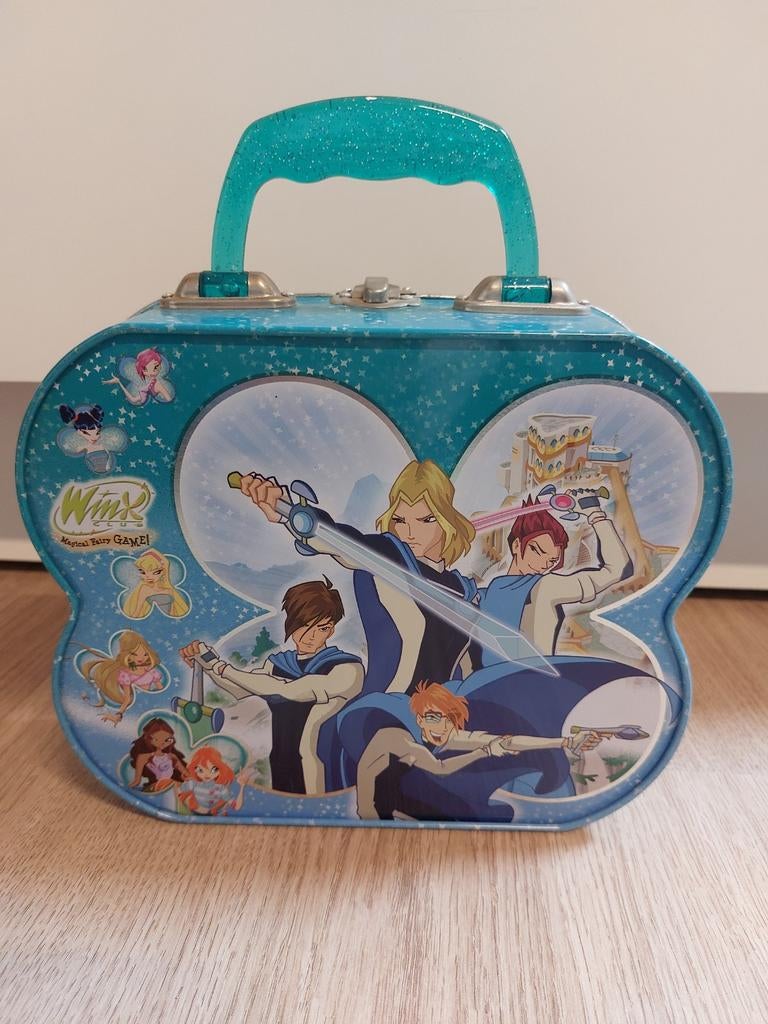 Winx club magical fairy game blik met kaarten kaartspel, Ophalen of Verzenden
