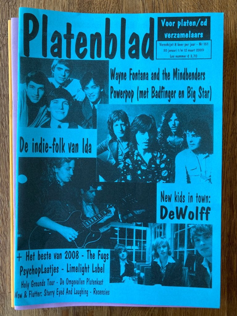 Platenblad jaargang 2009 8 stuks muziek vinyl lp single maxi, Ophalen of Verzenden, Zo goed als nieuw, Muziek, Film of Tv