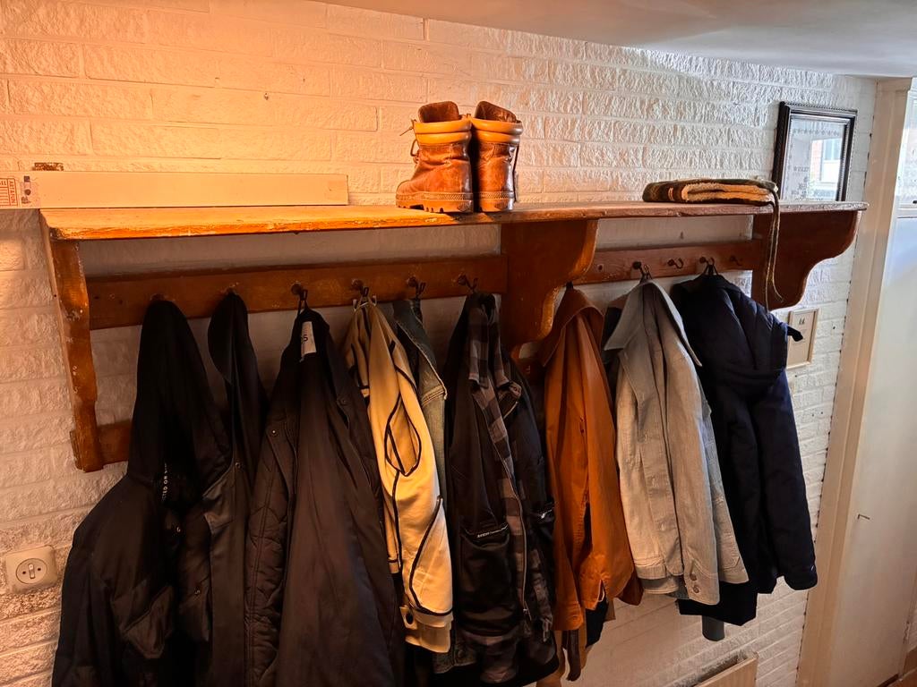 Grote brocante kapstok, Huis en Inrichting, Woonaccessoires | Kapstokken, Zo goed als nieuw, Minder dan 100 cm, Hout, Ophalen