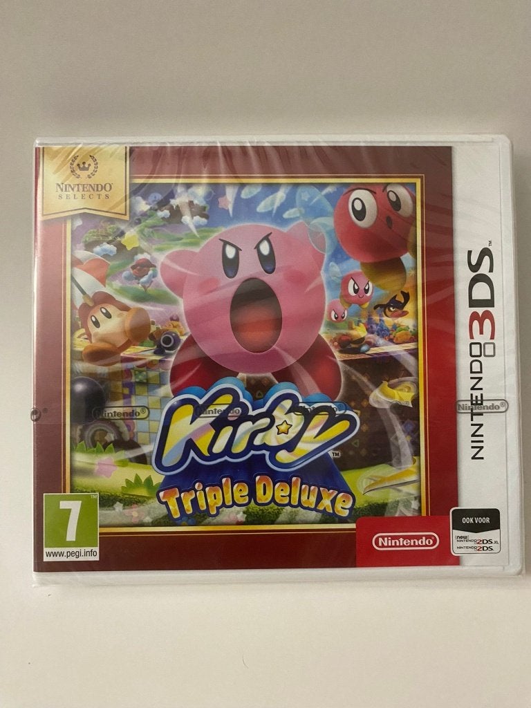 Nieuw spel Kirby Triple Deluxe SEALED 3ds, Avontuur en Actie, 1 speler, Nieuw, Ophalen of Verzenden