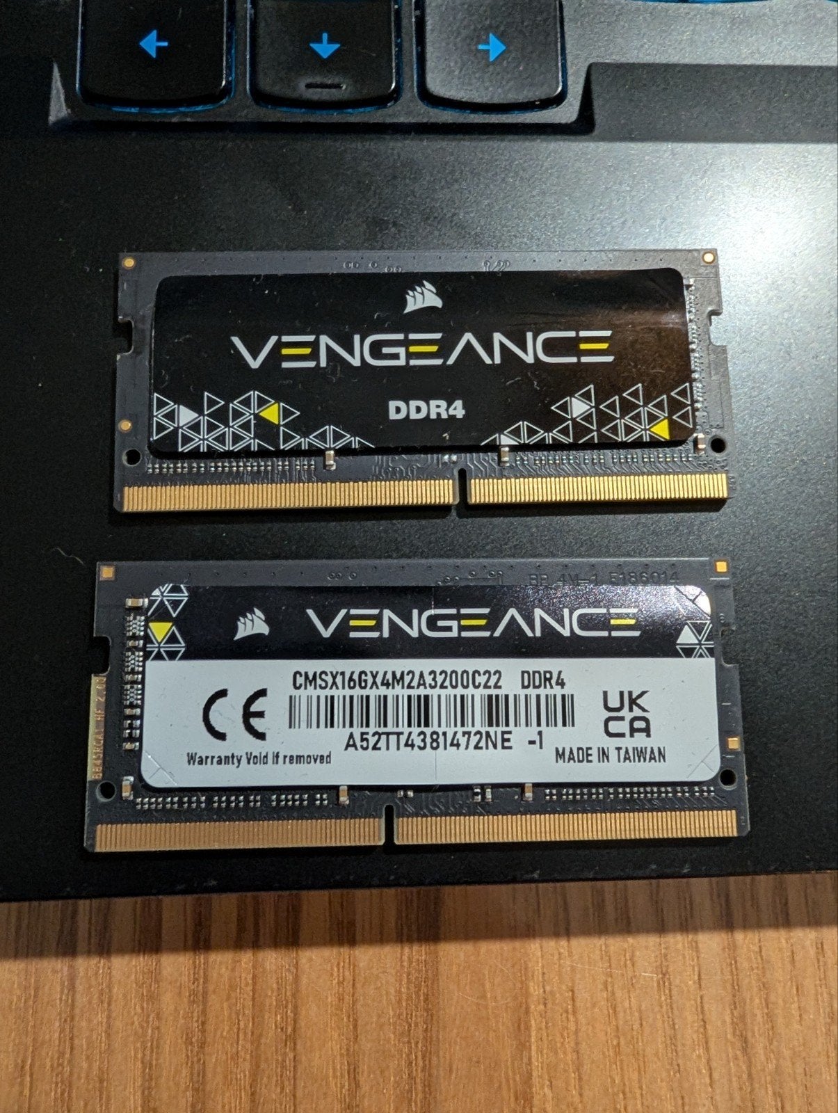 Corsair Vengeance 16GB (2x8GB) DDR4 SODIMM 3200ghzRAM, Gebruikt, DDR4, Ophalen of Verzenden, Laptop