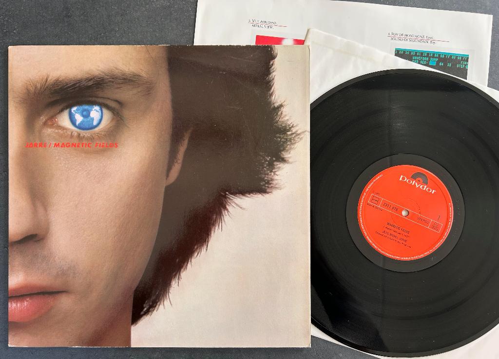 JEAN-MICHEL JARRE - Magnetic fields ( LP; NMINT ), Cd's en Dvd's, Vinyl | Pop, Ophalen of Verzenden, 1980 - 1989, Zo goed als nieuw