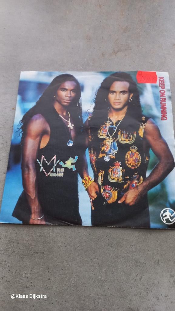 Milli Vanilli - Keep On Running, Ophalen of Verzenden, 1980 - 1989, Gebruikt, Pop
