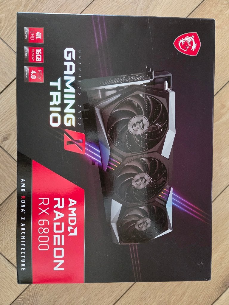 MSI RX6800 Gaming X Trio, Computers en Software, AMD, Verzenden, GDDR6, PCI-Express 4