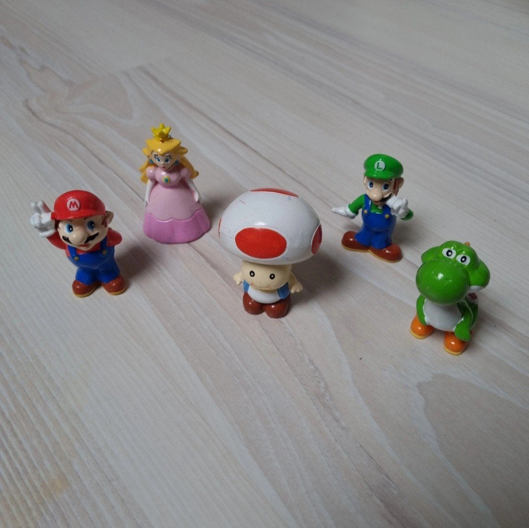 Super mario bross poppetjes, Ophalen of Verzenden