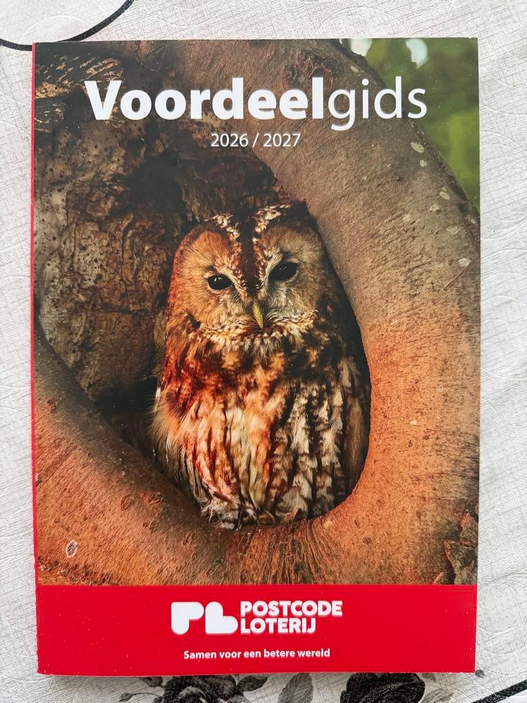 Voordeelgids Postcode Loterij 2026/2027, Boeken, Overige Boeken, Nieuw, Ophalen of Verzenden