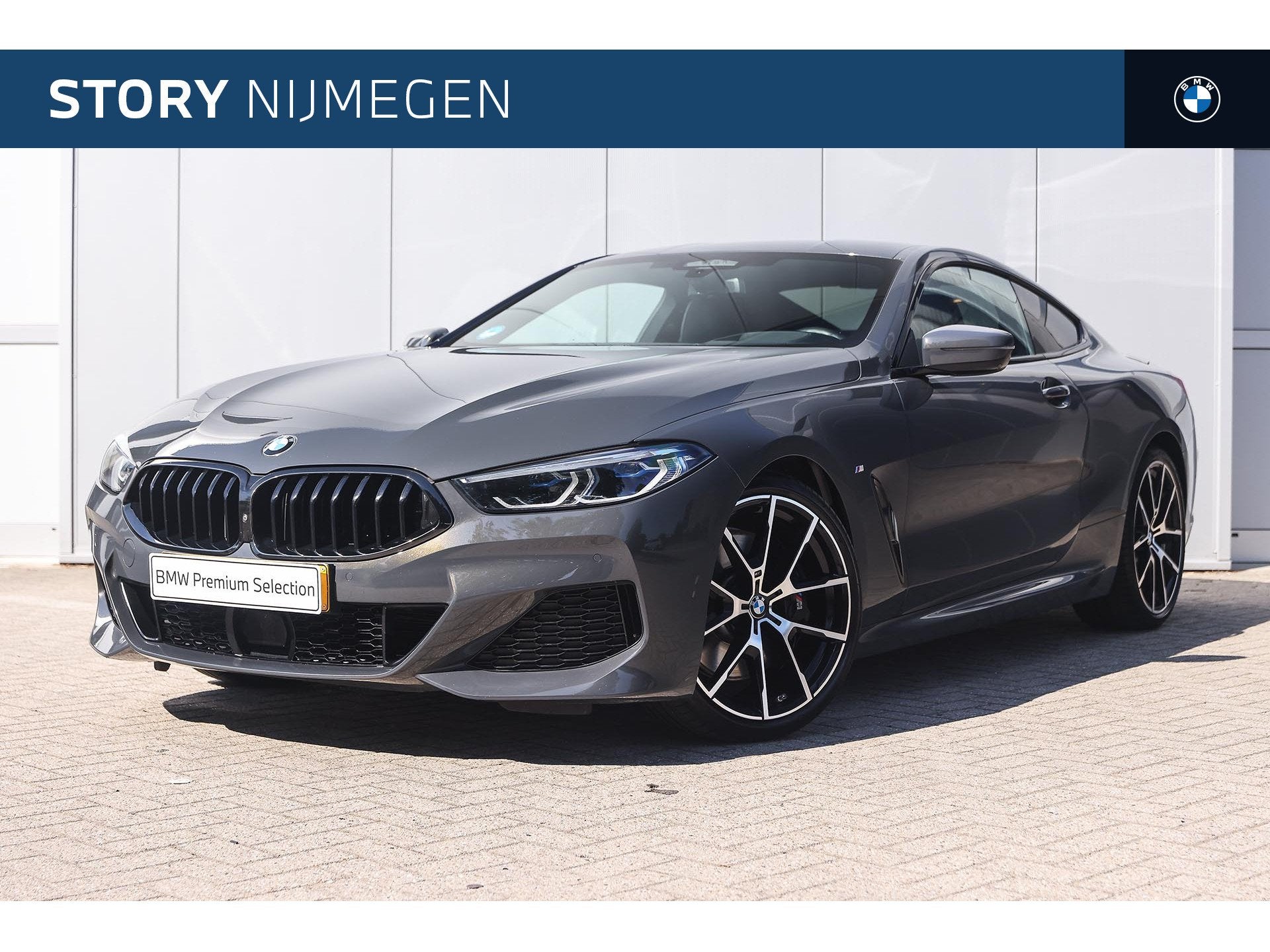 BMW 8 Serie 840i High Executive M Sport Automaat / Comfortst, Auto's, Dealer onderhouden, Achterwielaandrijving, Gebruikt, Met garantie (alle)