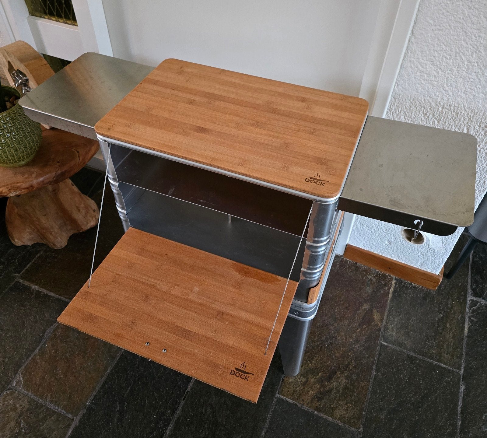DOCK Outdoor Keuken Zarges Kist Aluminium Compact, Caravans en Kamperen, Kampeeraccessoires, Ophalen, Zo goed als nieuw