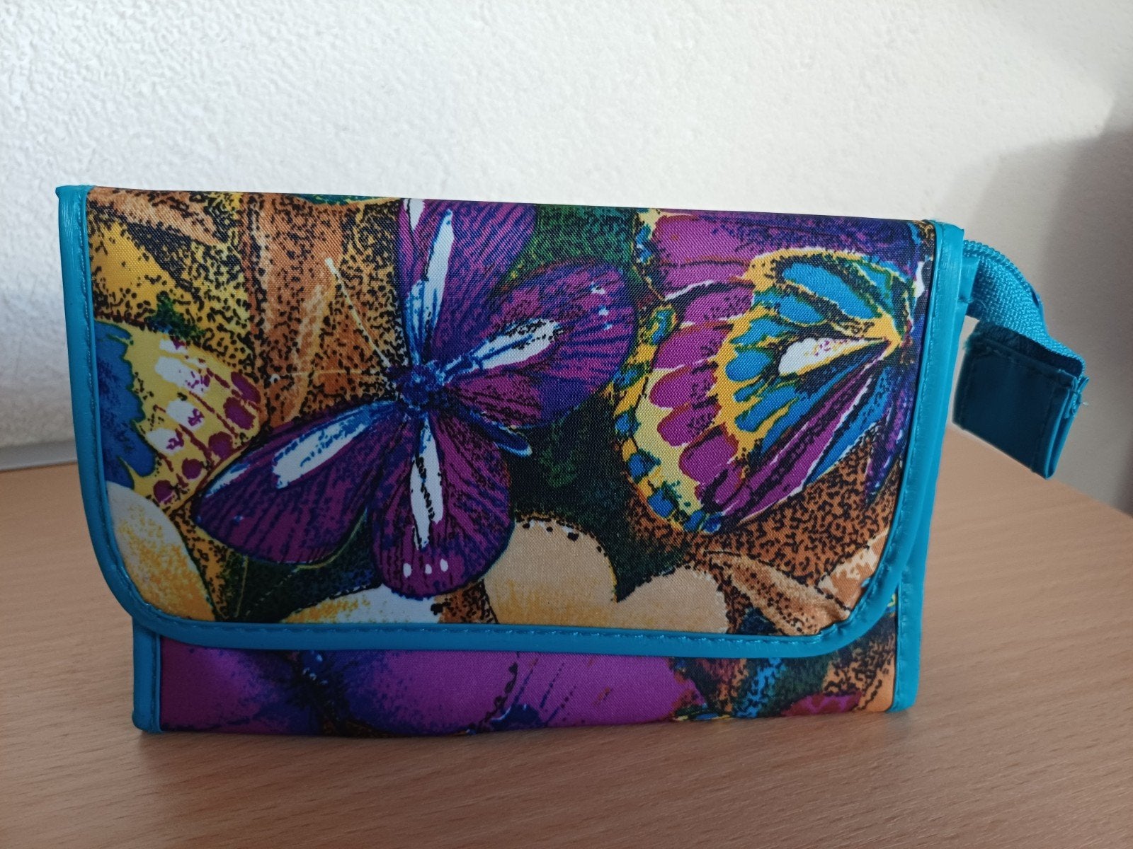 Dames make up tasje vrolijke print, Verzenden, Zo goed als nieuw, Dame