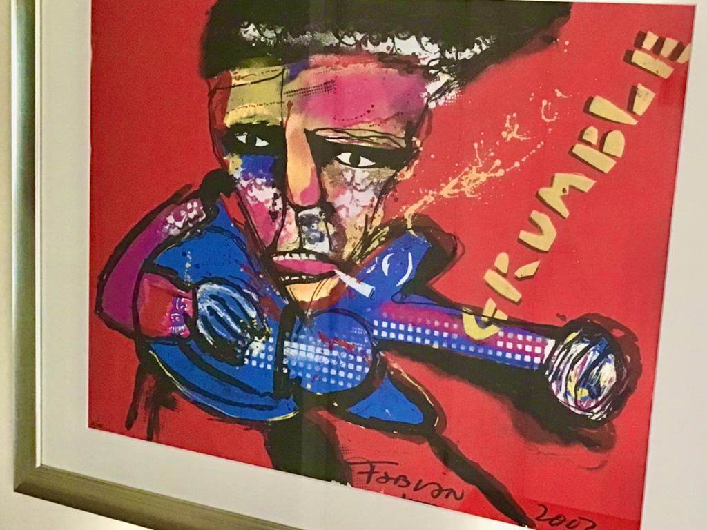 Fabian - zeefdruk Grumble (2002) - Pop Art Schilderij, Antiek en Kunst, Ophalen