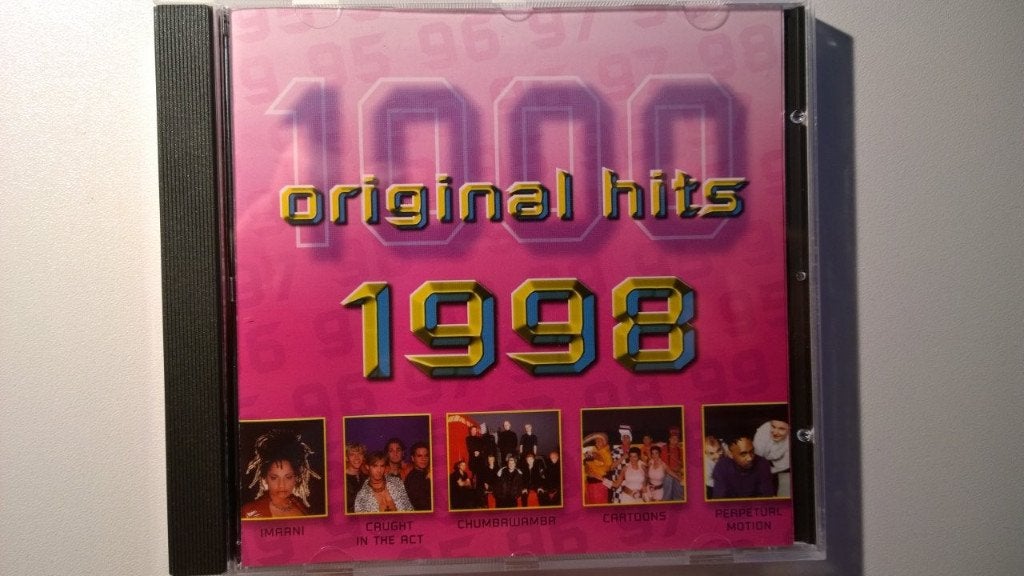 1000 Original Hits 1998, Cd's en Dvd's, Ophalen of Verzenden, Zo goed als nieuw, Pop, Album