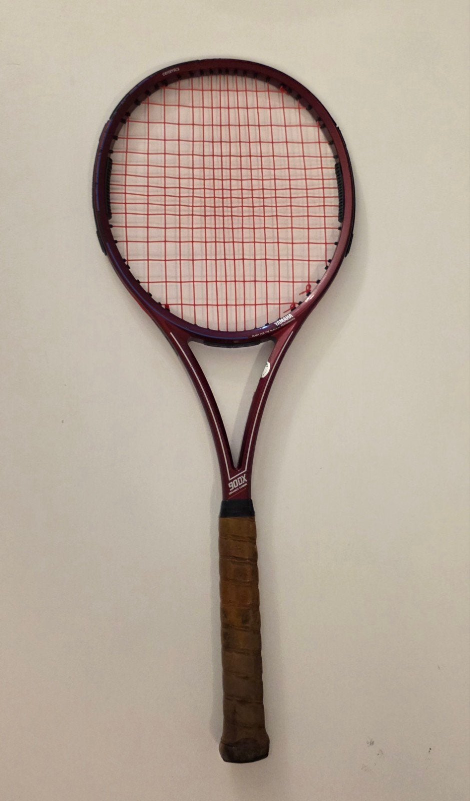 Yamaha 90 DX Ceramics tennis racket, Ophalen of Verzenden, Gebruikt, Racket, Overige merken