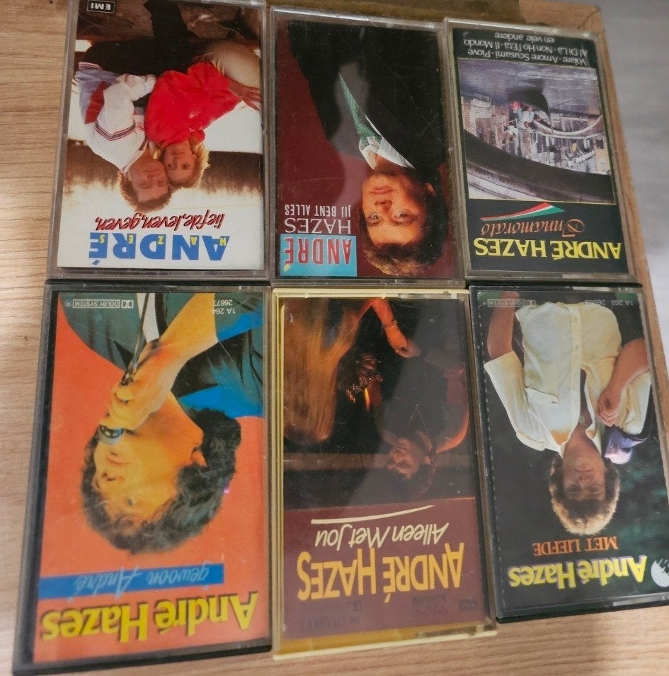Andre Hazes Cassettes - Diverse Albums, Ophalen of Verzenden, Gebruikt, Nederlandstalig, Origineel