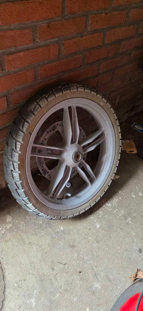 Yamaha tzr 50 voorwiel + remschijf, Ophalen of Verzenden, Overige typen, Yamaha